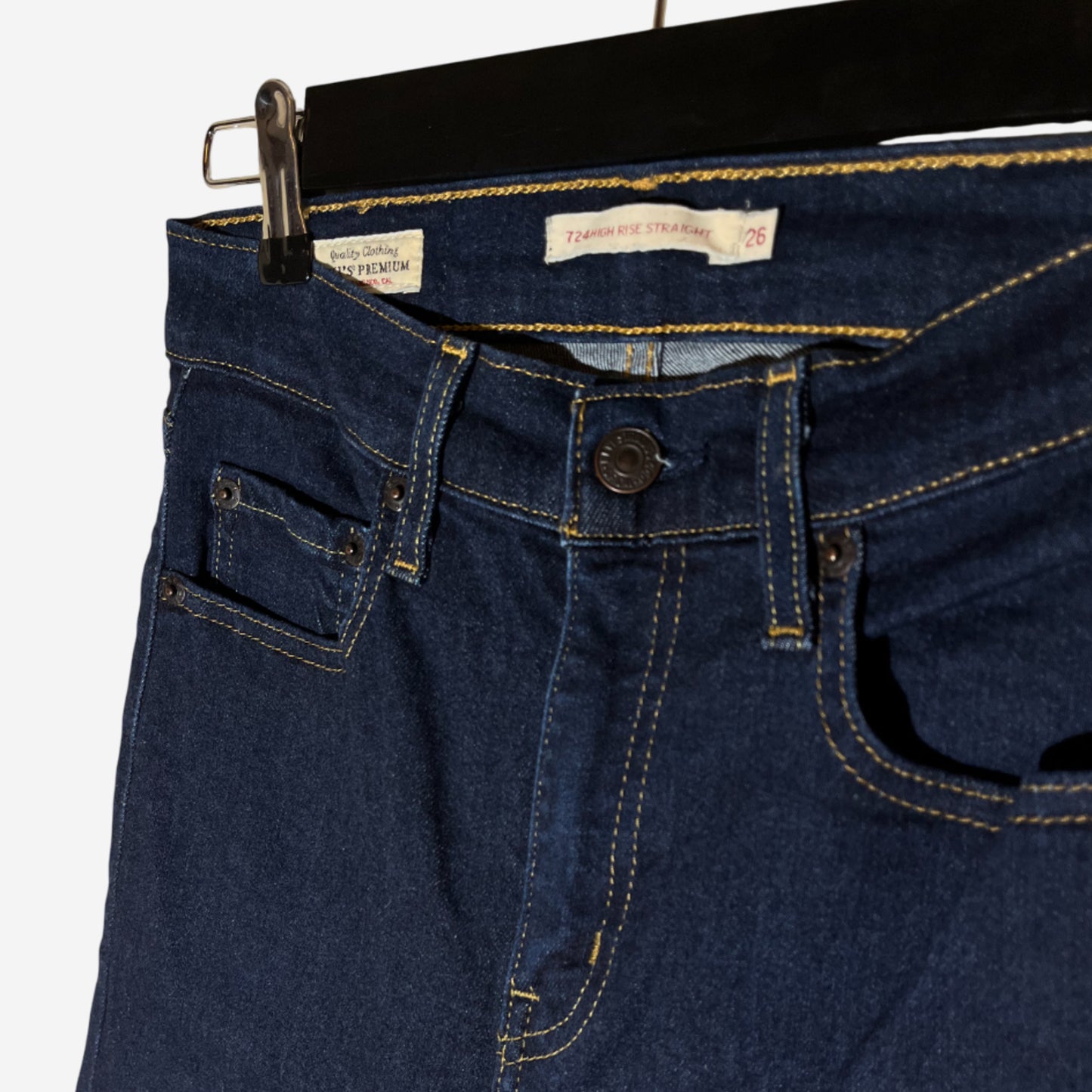 724' High Rise Jeans (W26 x L28)
