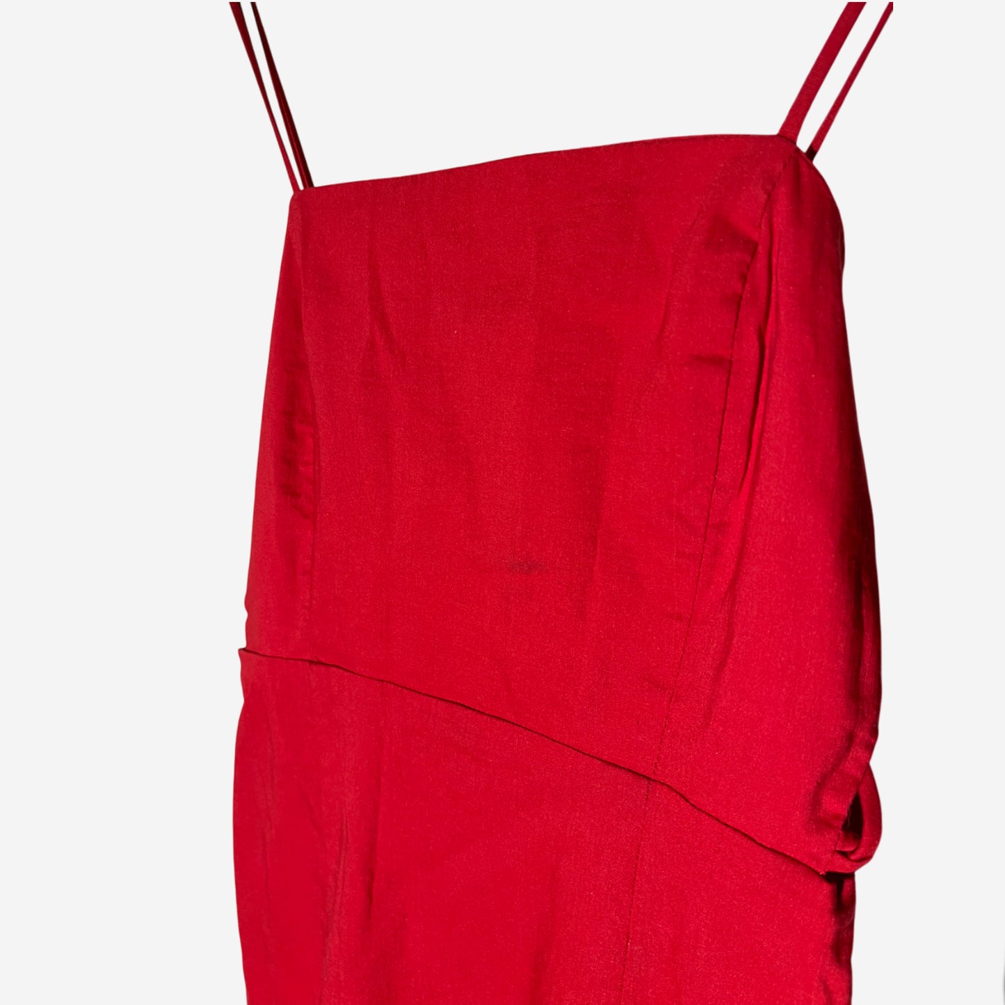 Röd klänning (XS)