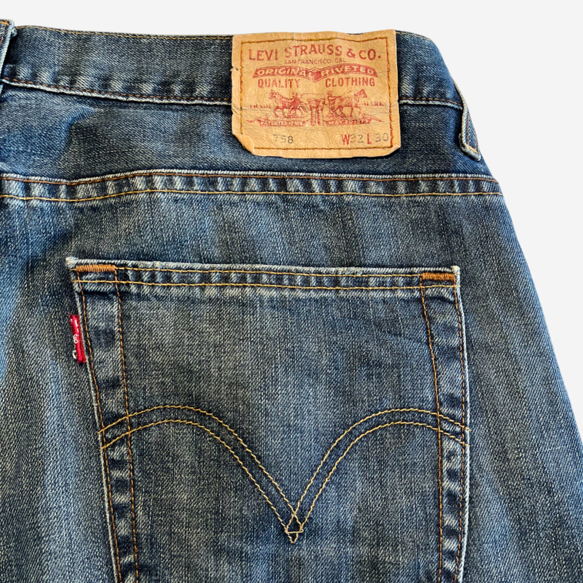 758' Straight Fit Jeans (W32 x L30)