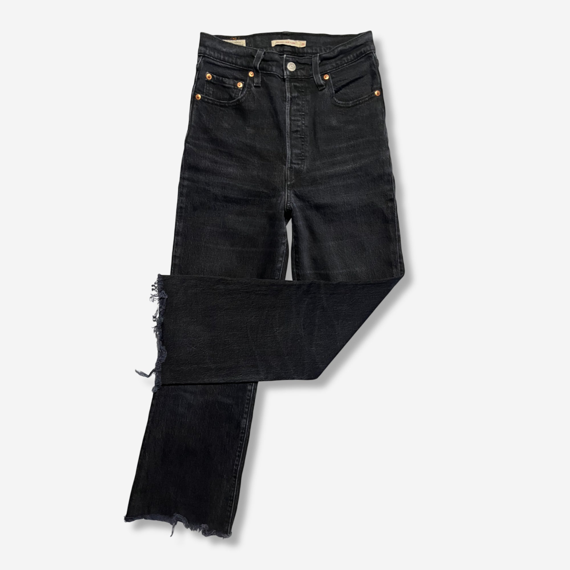Cropped Flare Jeans (W26 x L26)