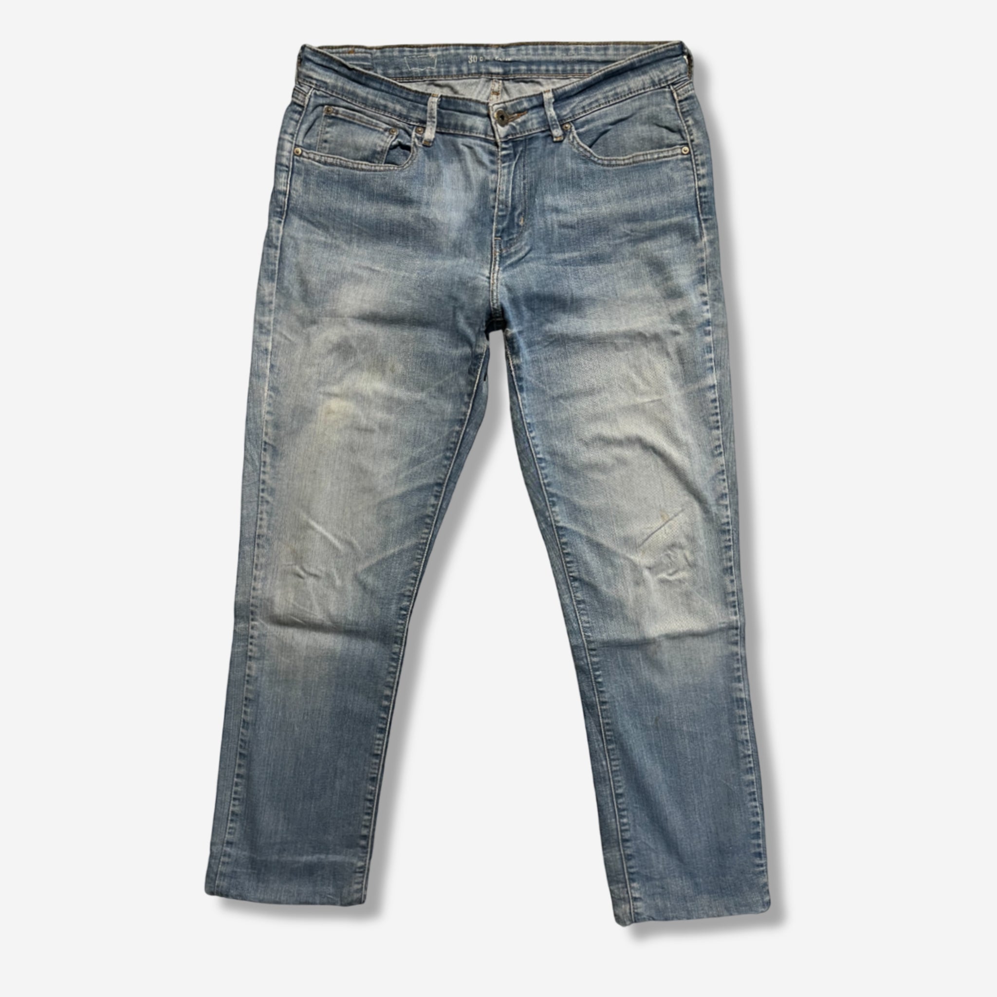 Slim Straight Jeans (W30) - Evinto