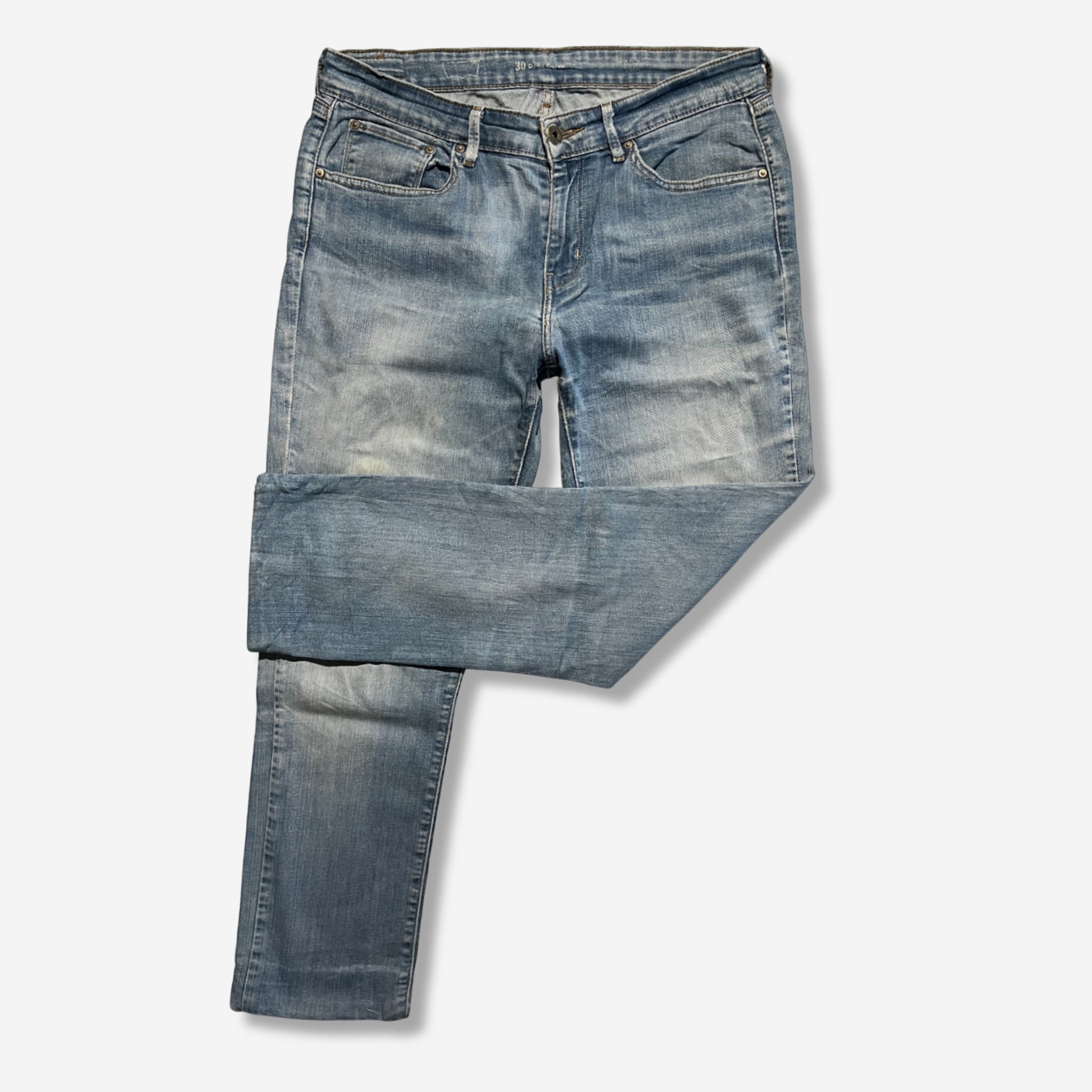 Slim Straight Jeans (W30) - Evinto