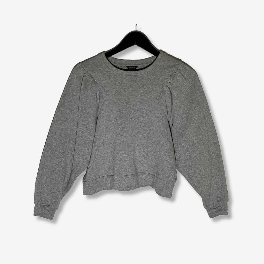 Grå Sweatshirt (S)