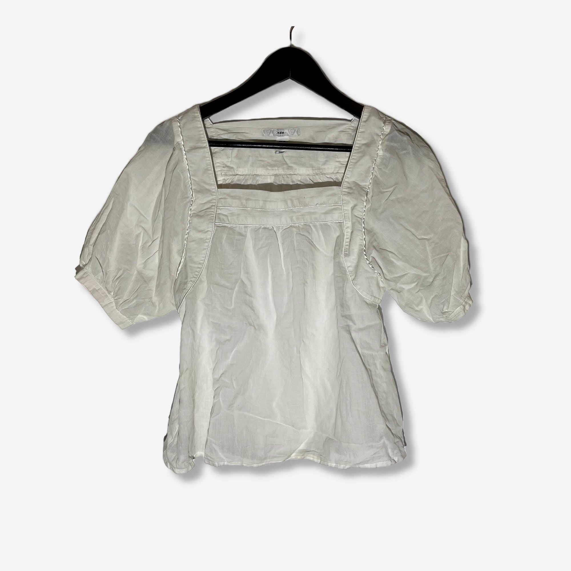 Vit topp (XS)