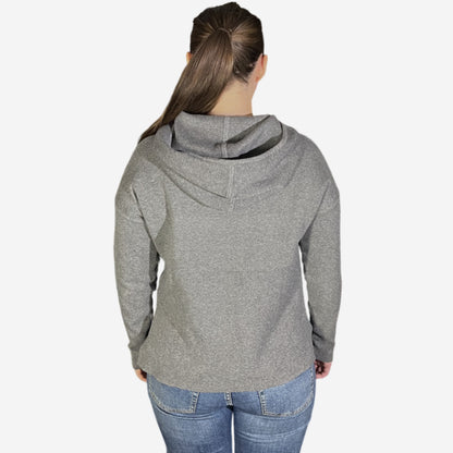 Grå Hoodie (M)