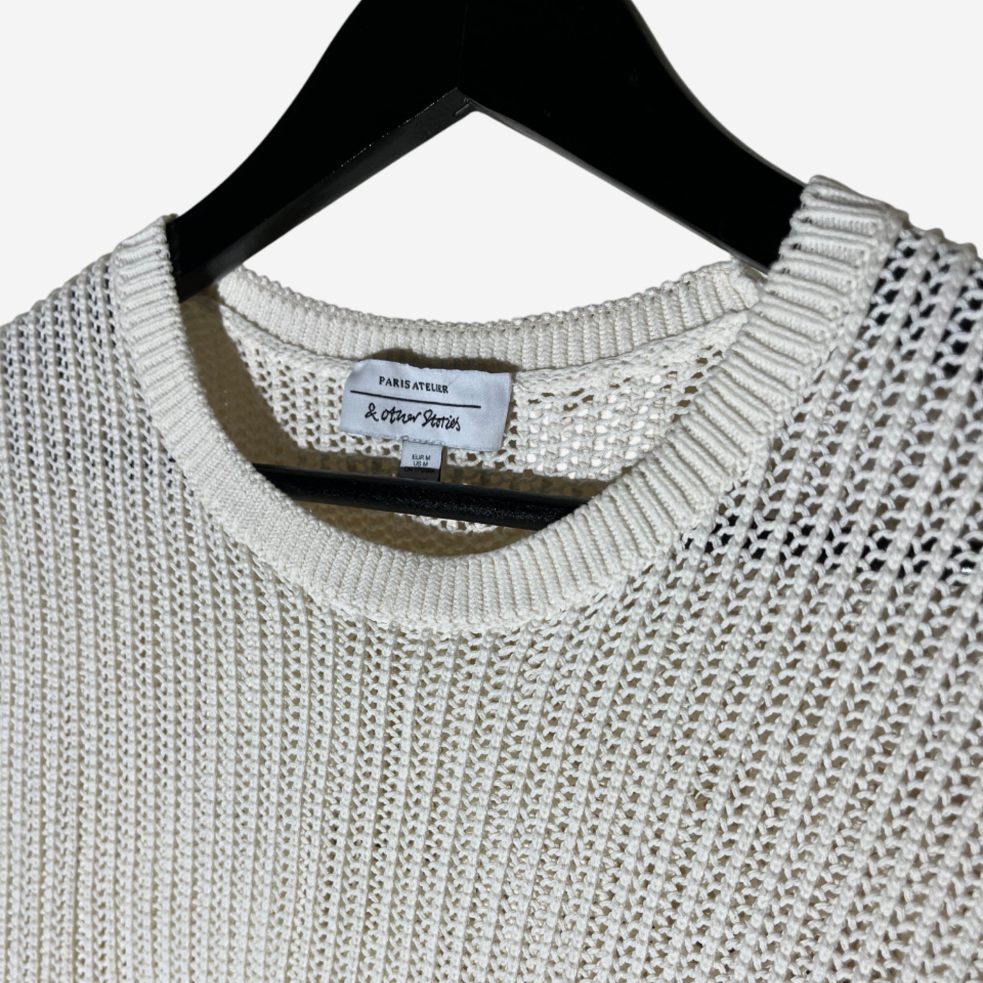 Stickad topp (M)