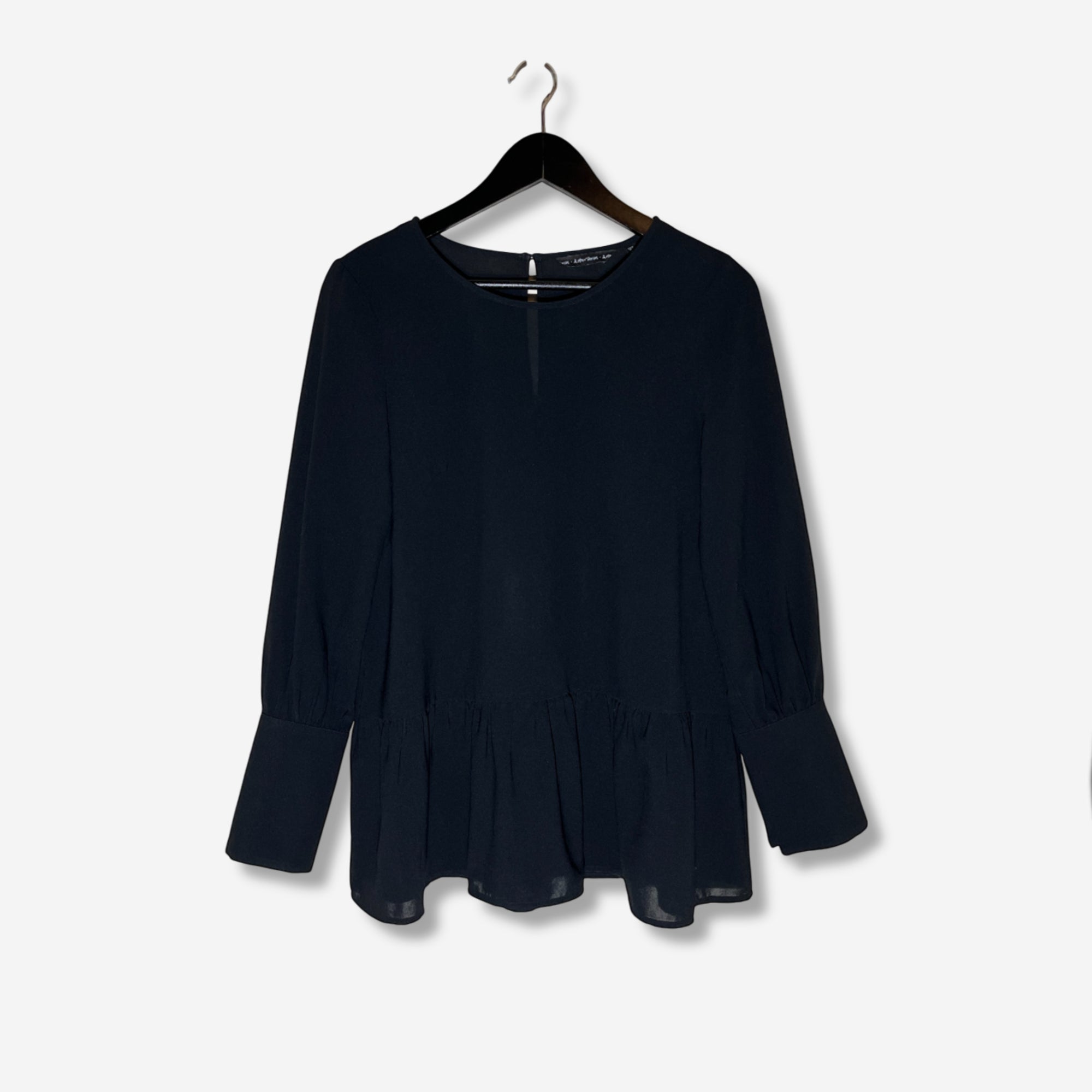 Långärmad blus (S)