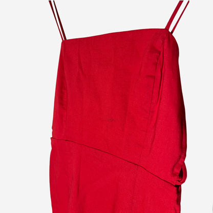 Röd klänning (XS)