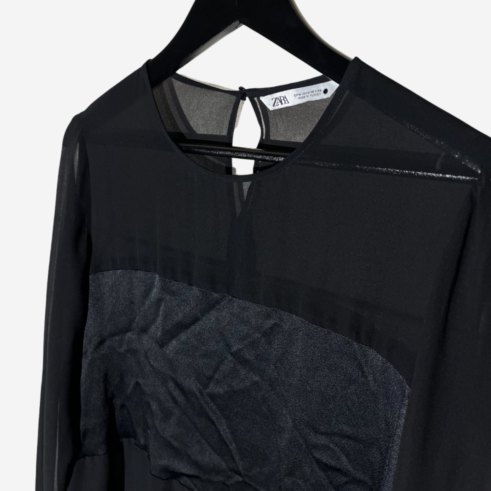 Långärmad blus (M)