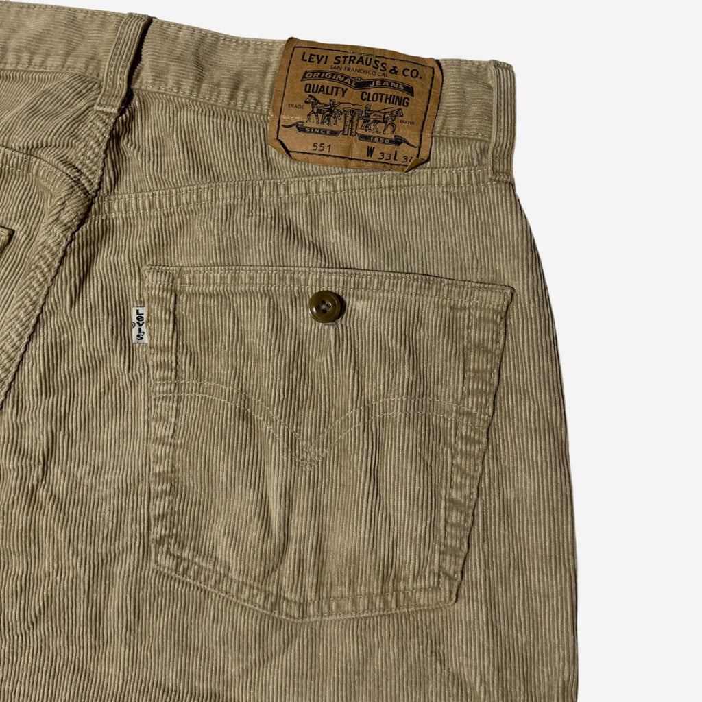 Levi's 551 Relaxed Straight Fit W33 x L28