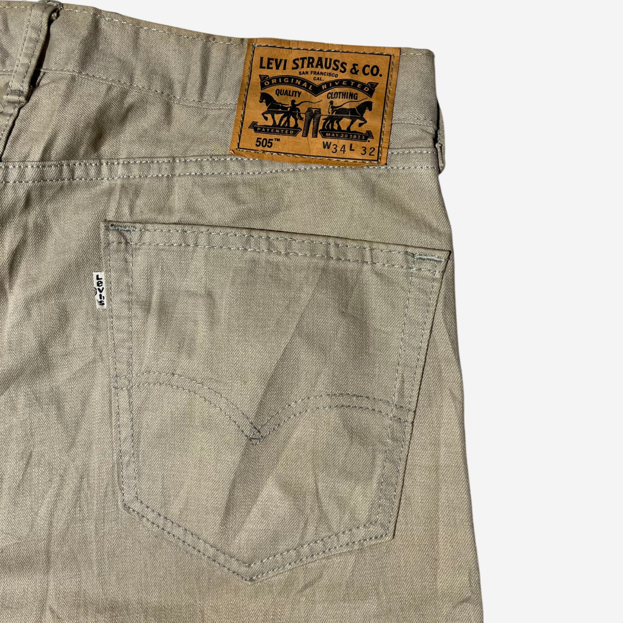Levi's 505 Regular Fit W34 x L28