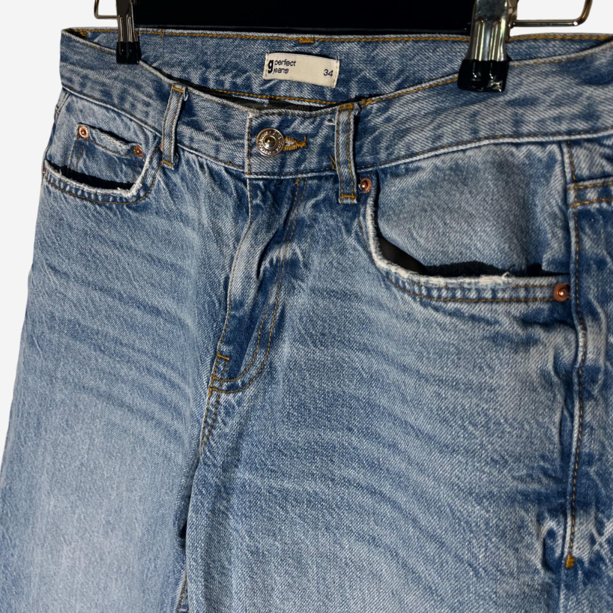Straight Fit Jeans (EU 34)