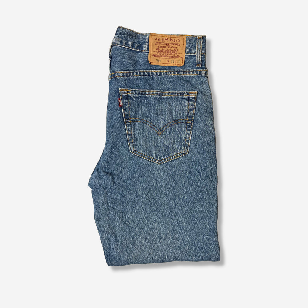 504' Regular Straight Jeans (W35 x L32)