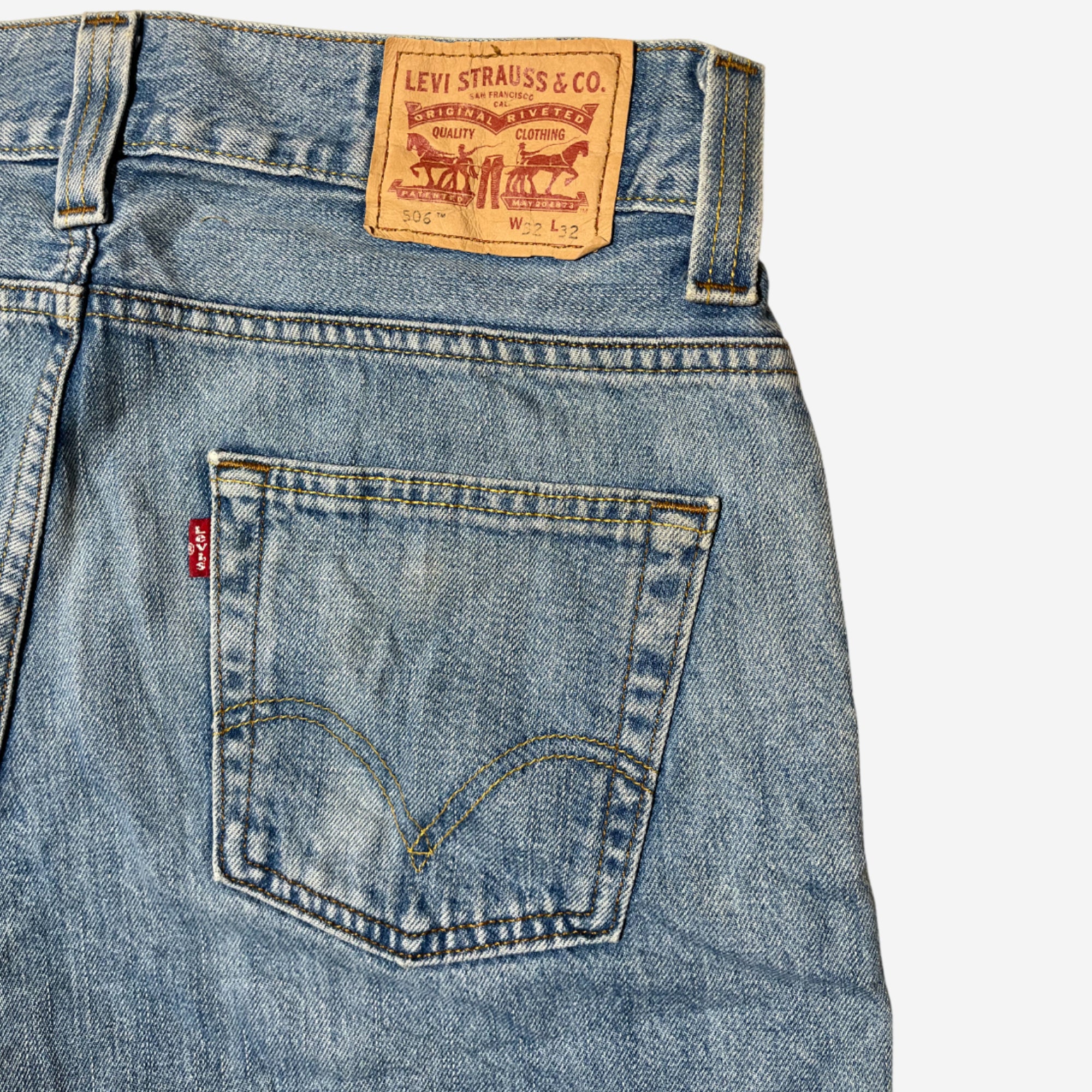 506' Straight Fit Jeans (W32 x L32)