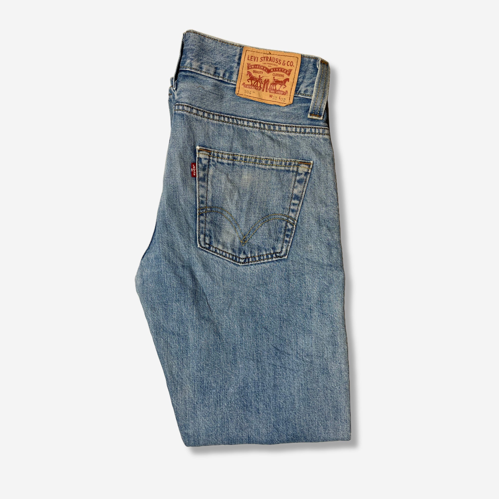 506' Straight Fit Jeans (W32 x L32)
