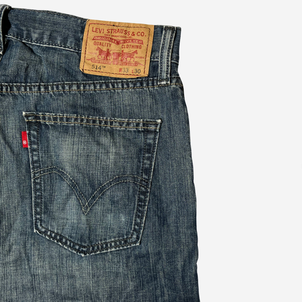 514' Slim Straight Jeans (W33 x L30)