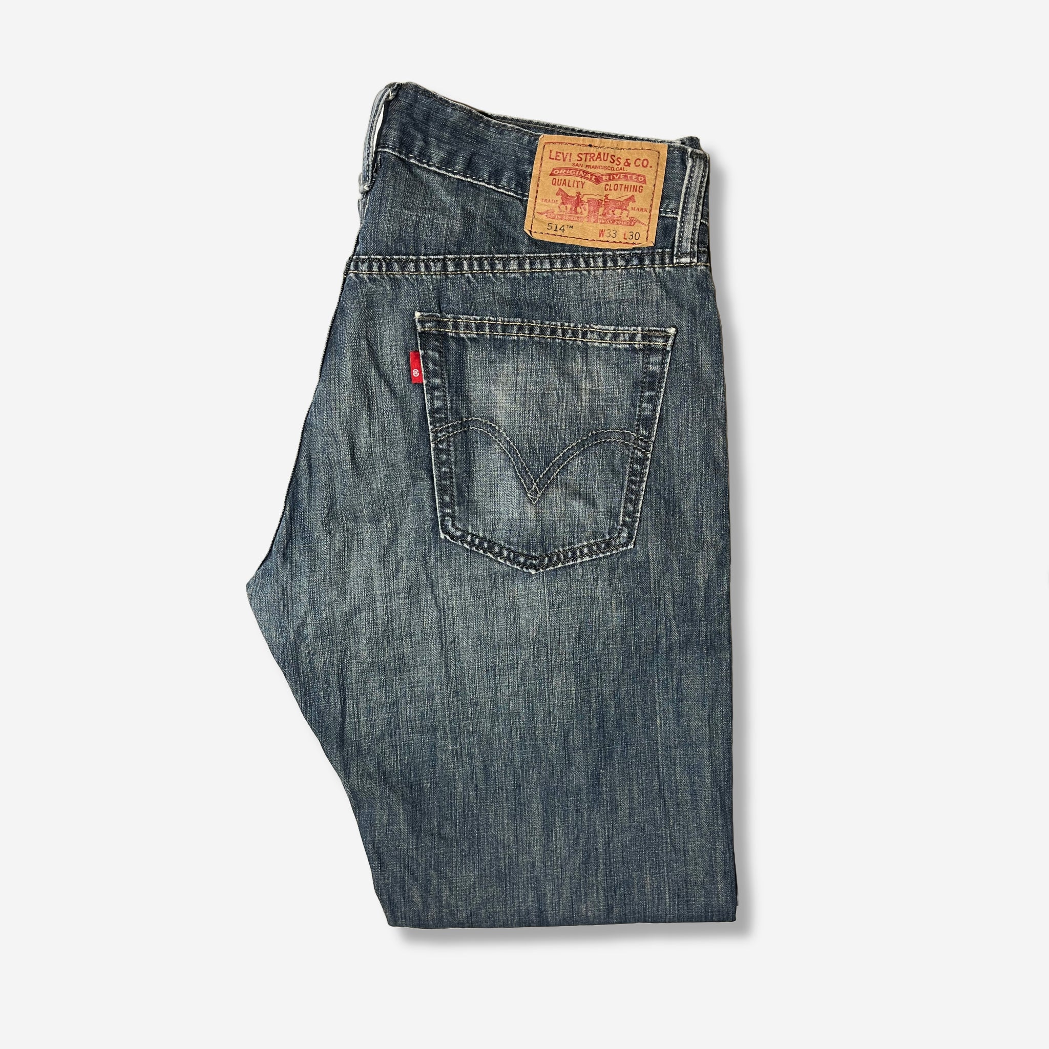 514' Slim Straight Jeans (W33 x L30)