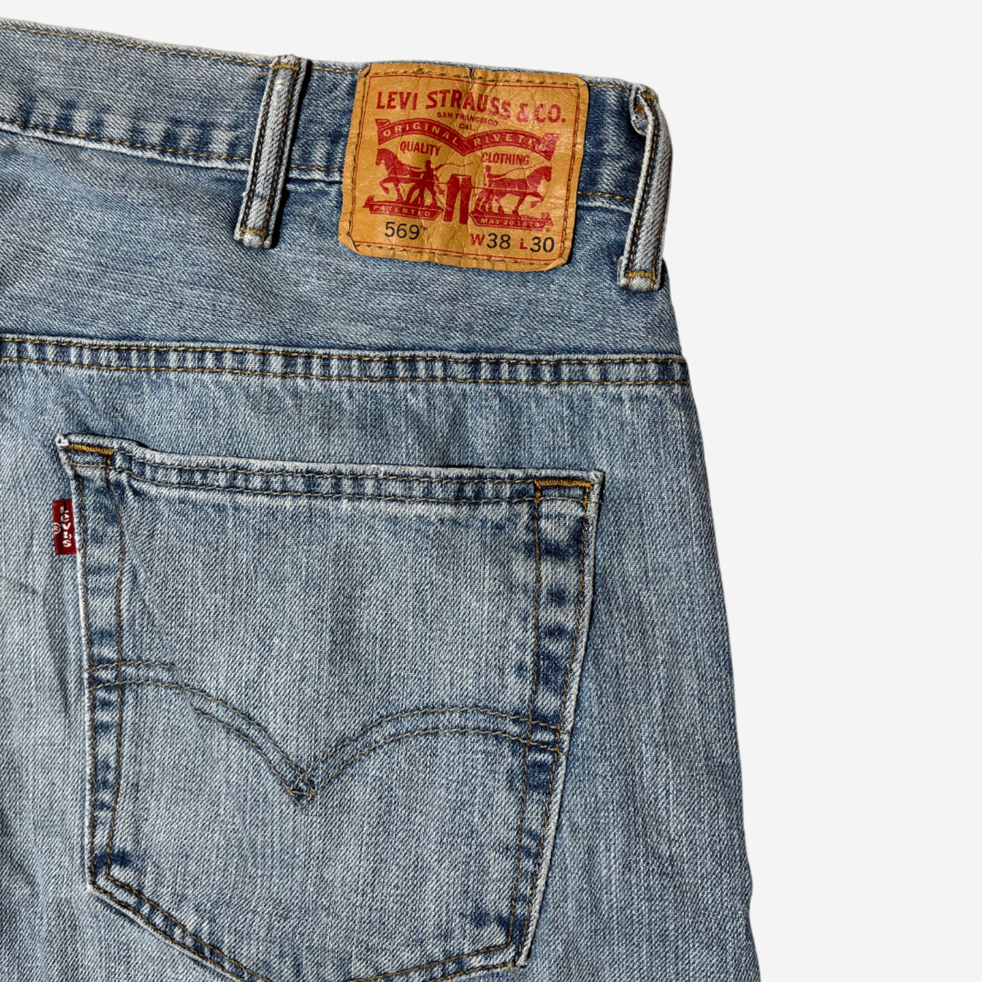 569' Loose Straight Jeans (W38 x L30)