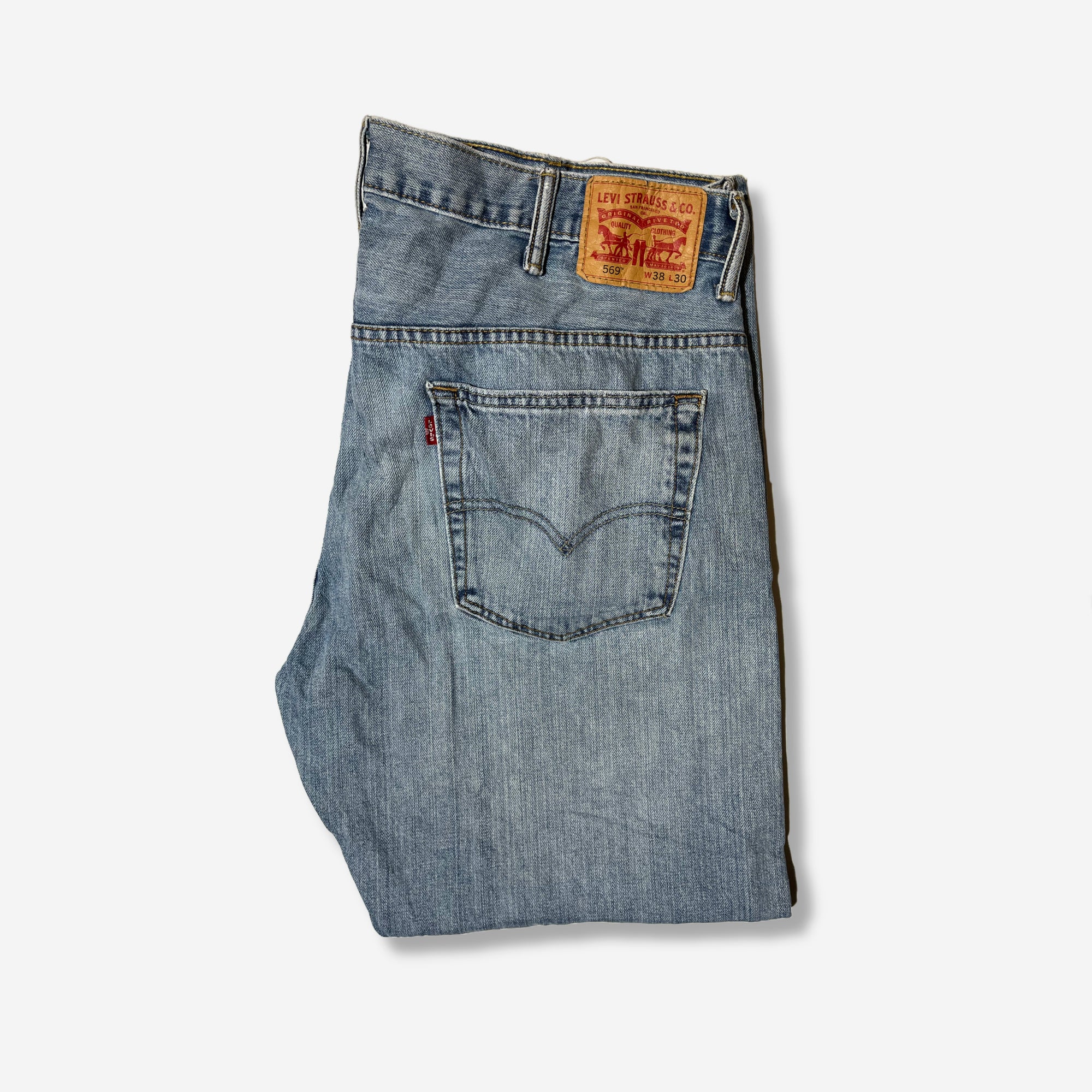 569' Loose Straight Jeans (W38 x L30)