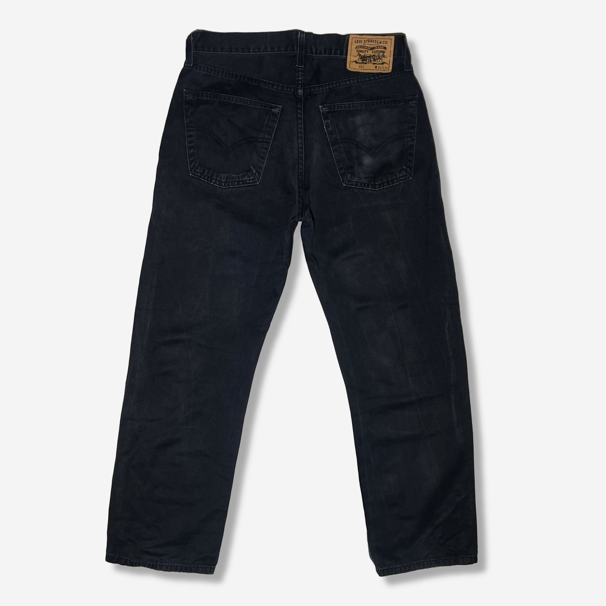 551' Straight Fit Jeans (W33 x L36)
