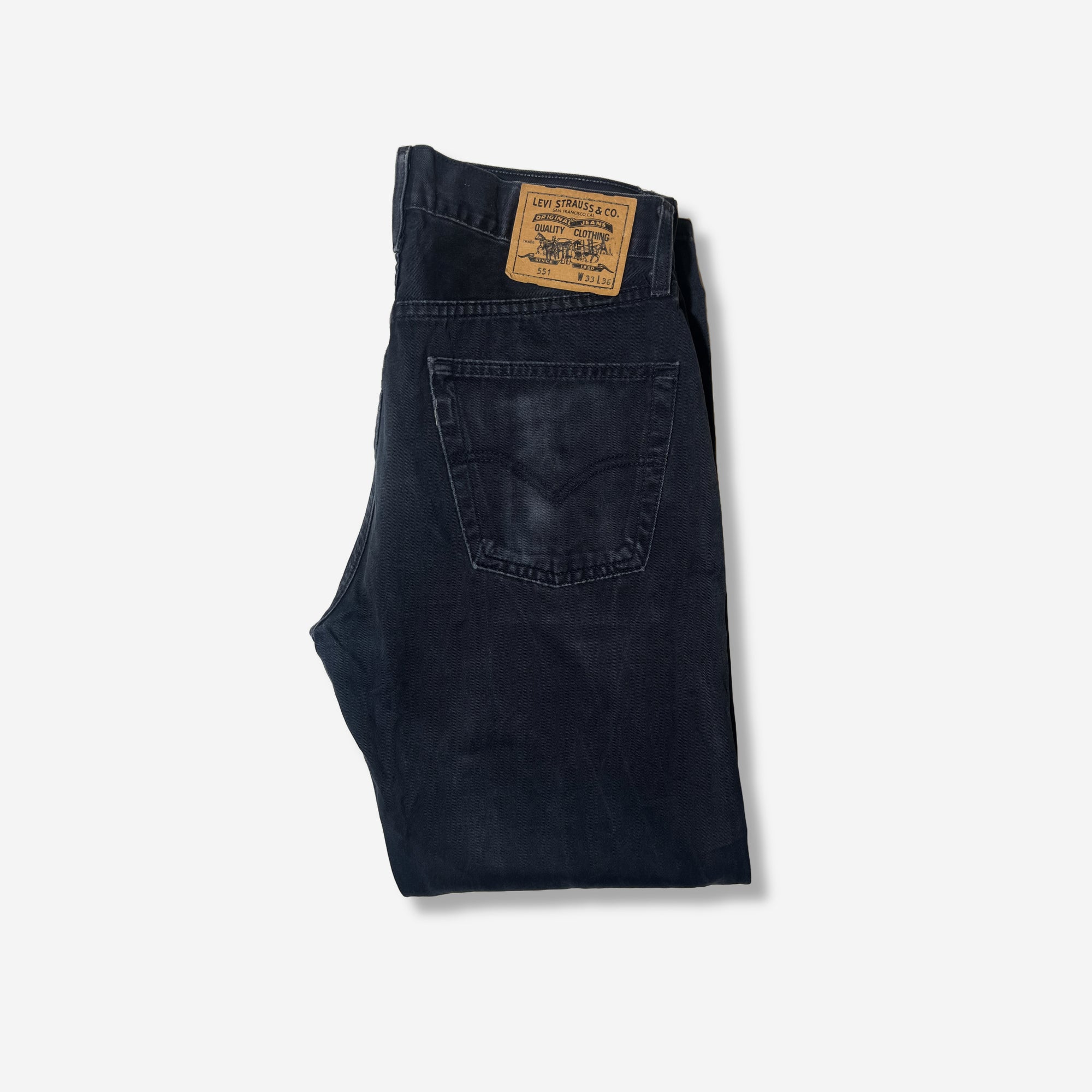 551' Straight Fit Jeans (W33 x L36)