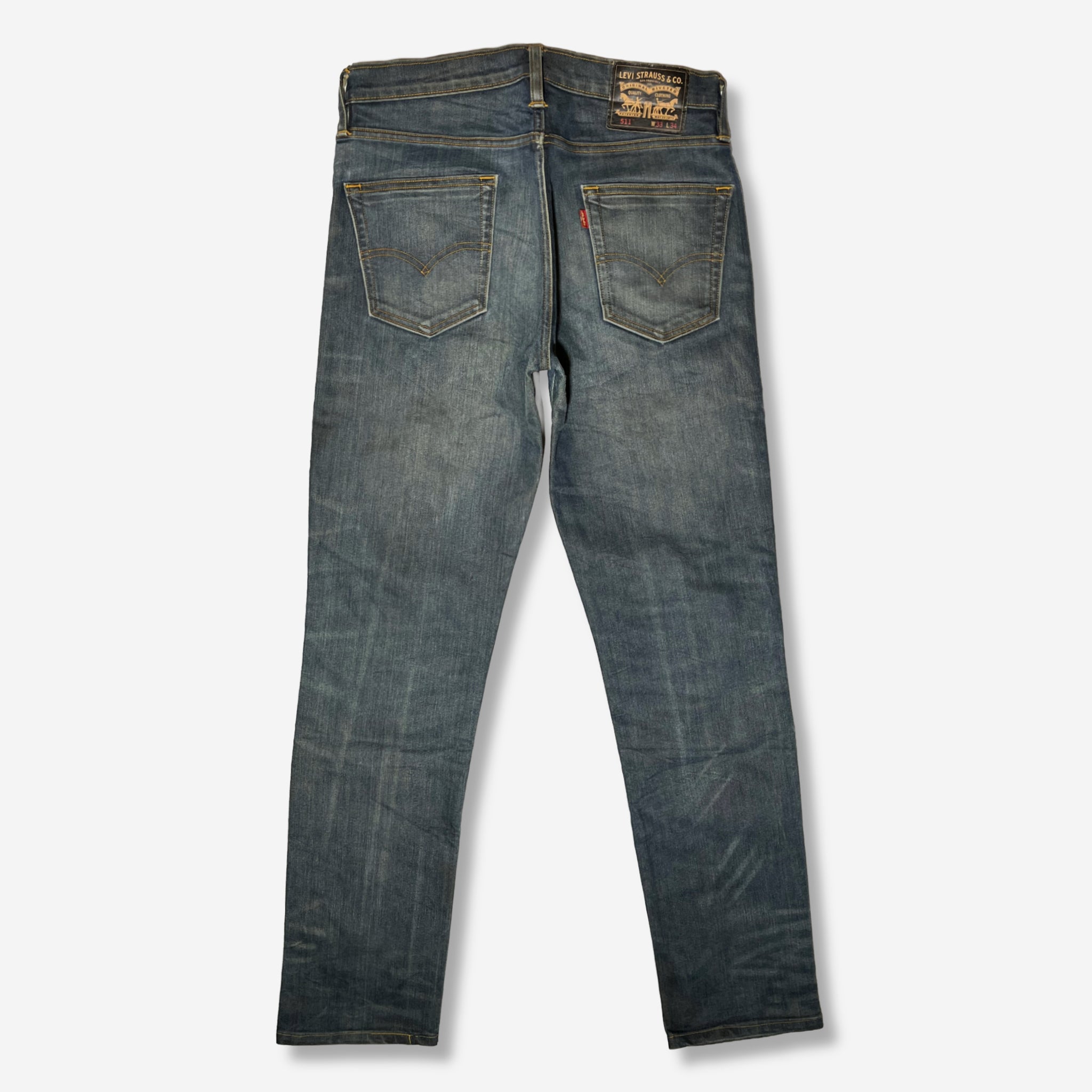 511' Slim Fit Selvedge Jeans (W33 x L34)