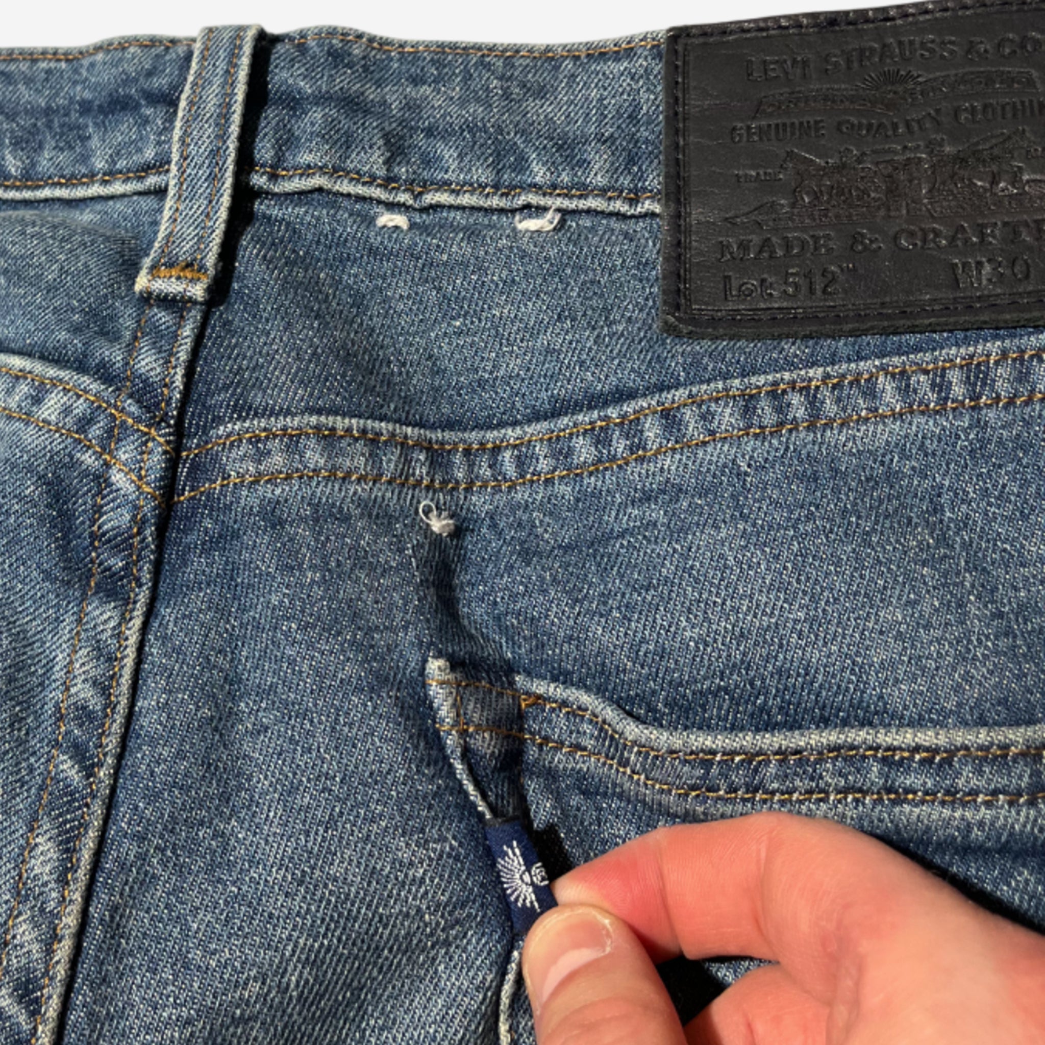 Blue Tab™ 512' Slim Tapered Fit Jeans (W30 x L32)