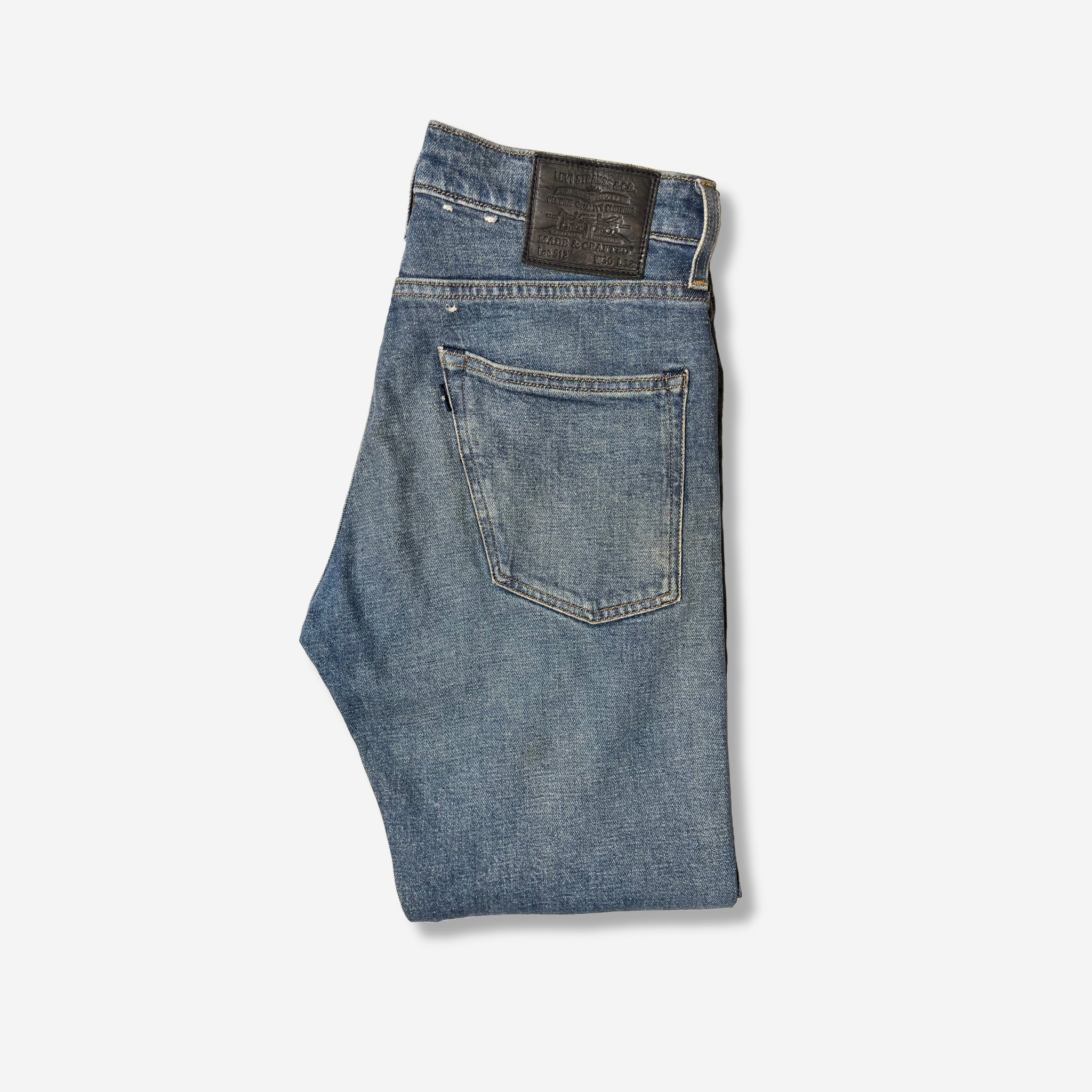 Blue Tab™ 512' Slim Tapered Fit Jeans (W30 x L32) - Evinto