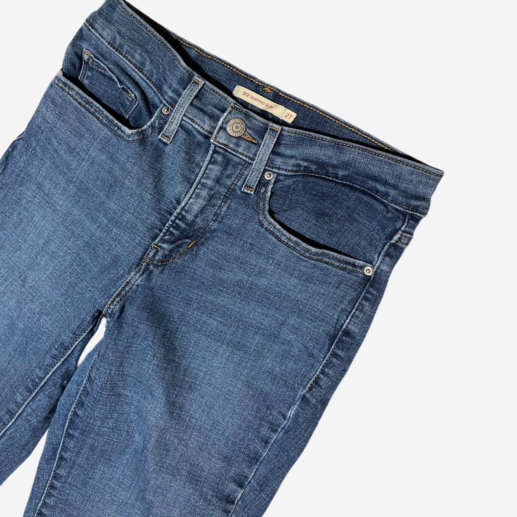 312' Shaping Slim Jeans (W27 x L32) - Evinto