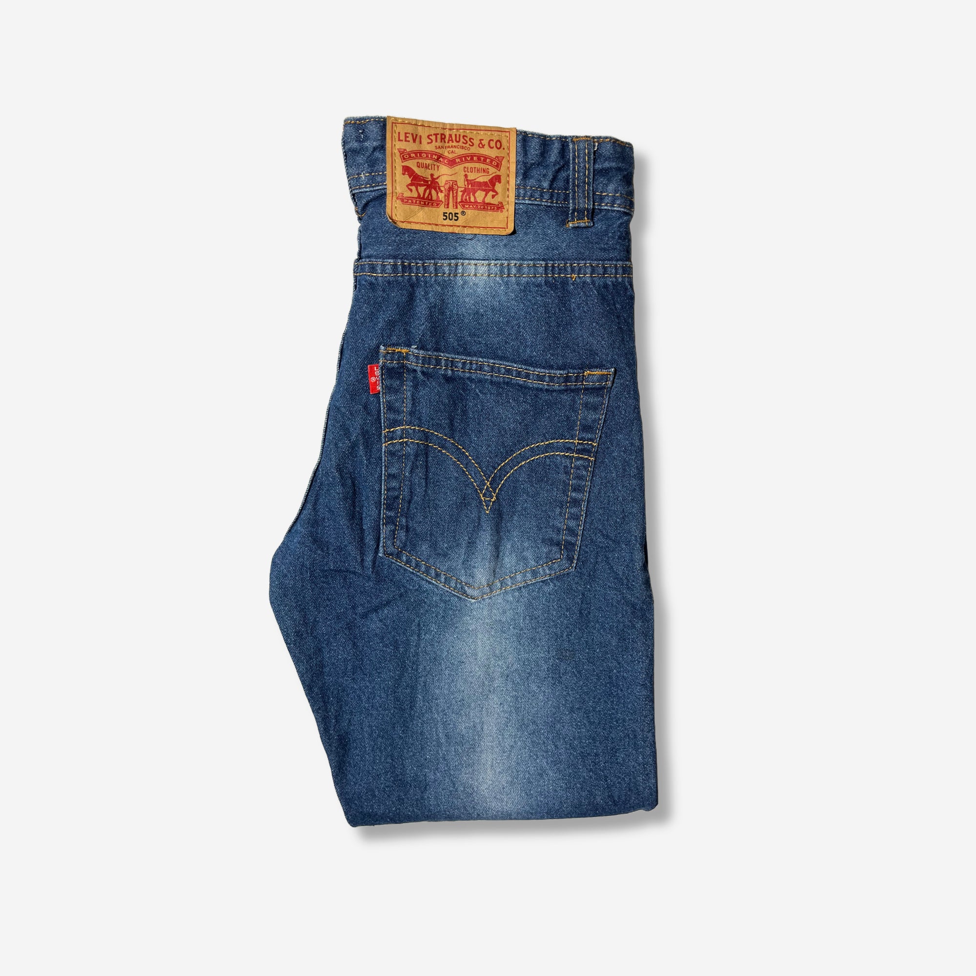 505' Regular Fit Jeans (W28 x L30) - Evinto