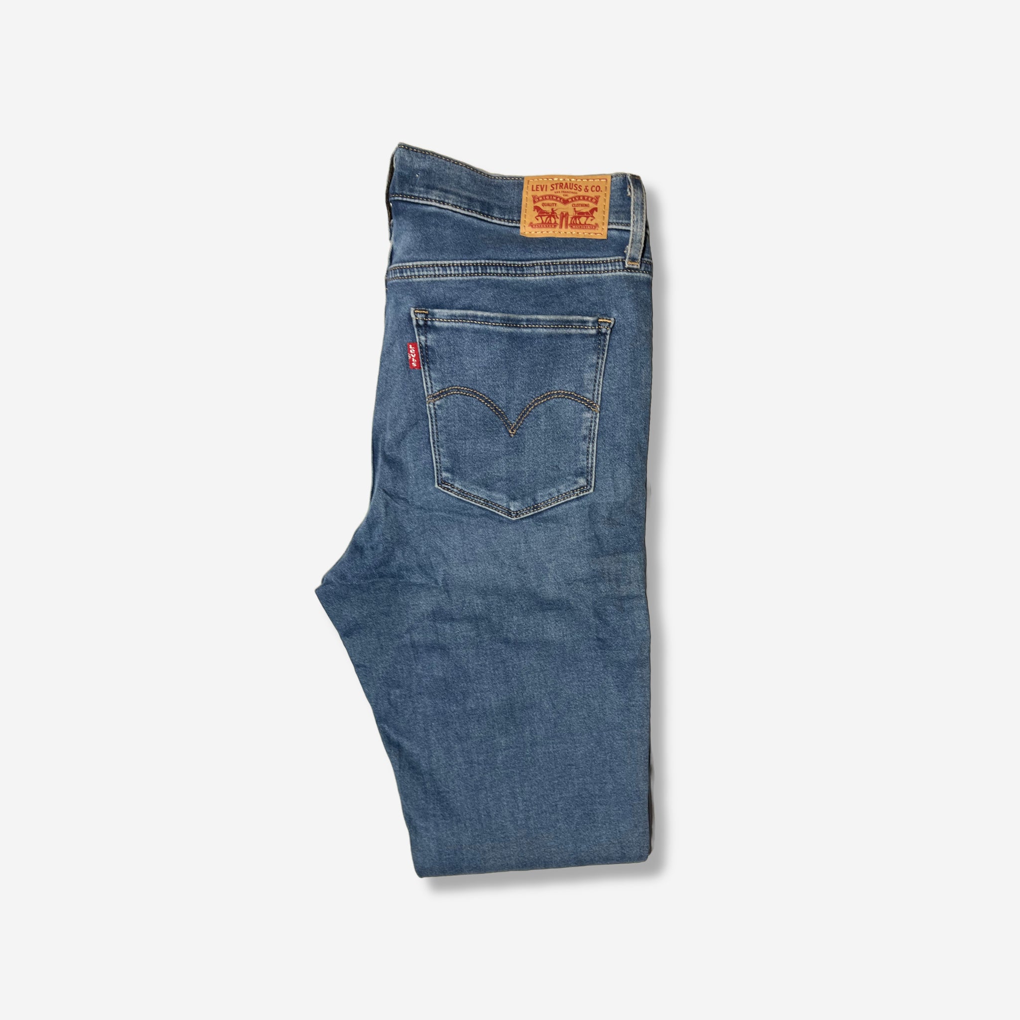 720' High Rise Skinny Jeans (W30 x L30) - Evinto