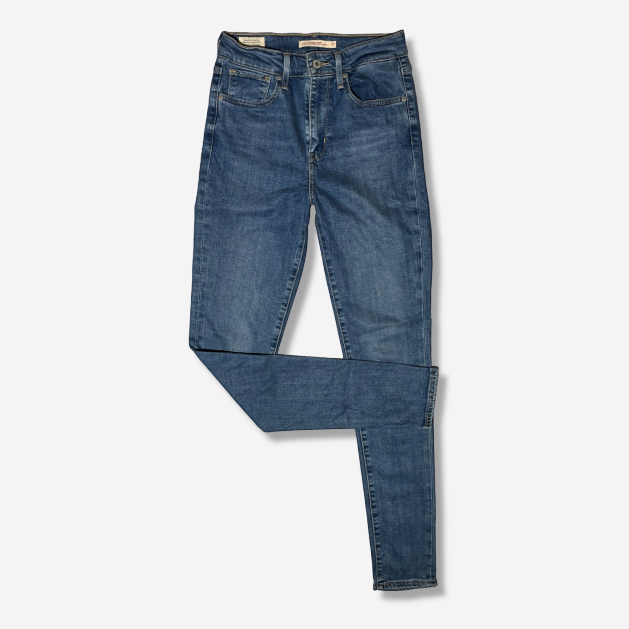 721' High Rise Skinny Jeans (W27 x L30) - Evinto