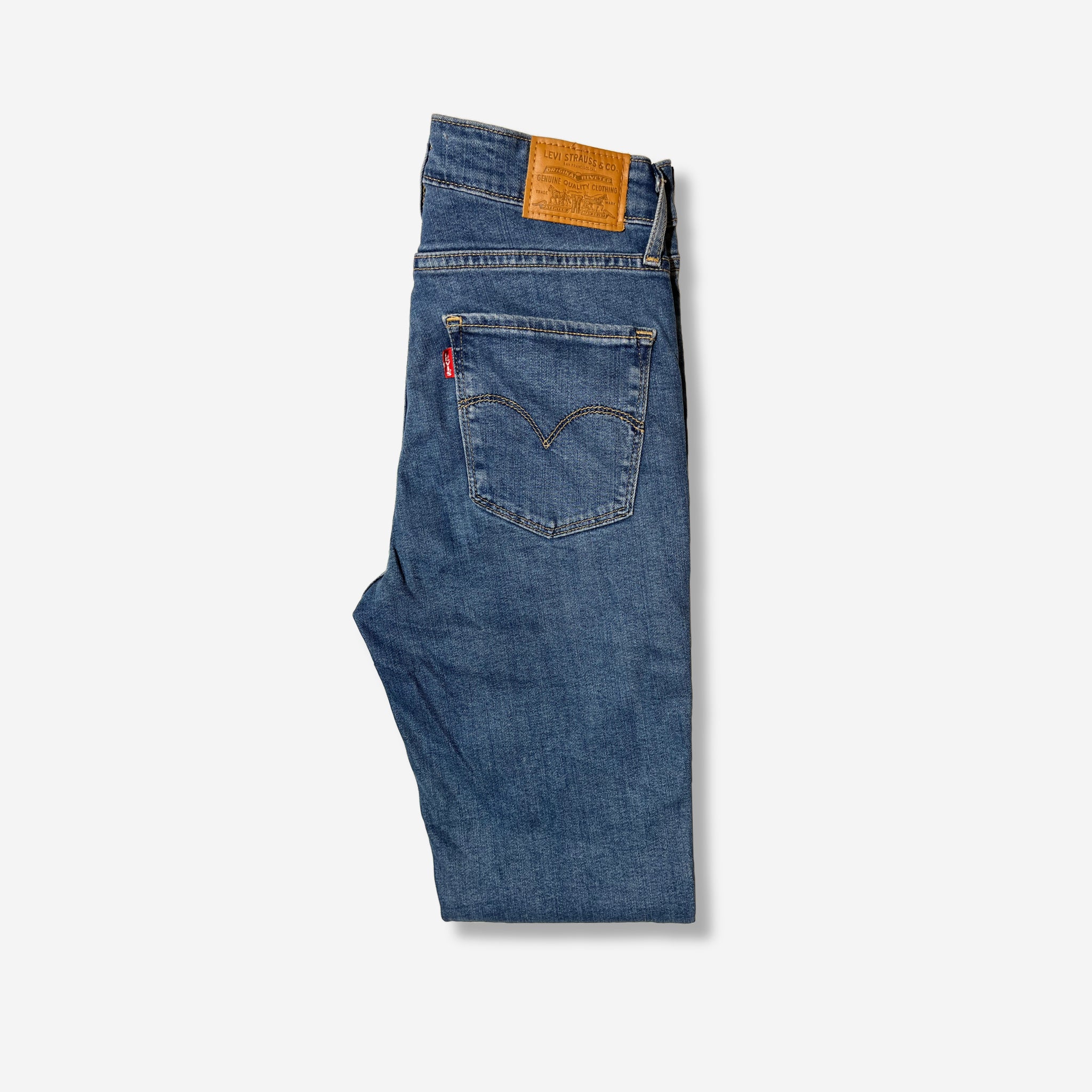 721' High Rise Skinny Jeans (W27 x L30) - Evinto