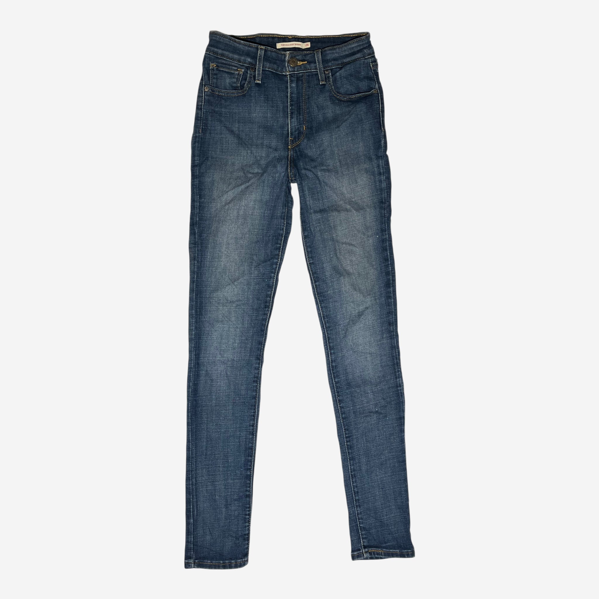 721' High Rise Skinny Jeans (W26 x L30) - Evinto