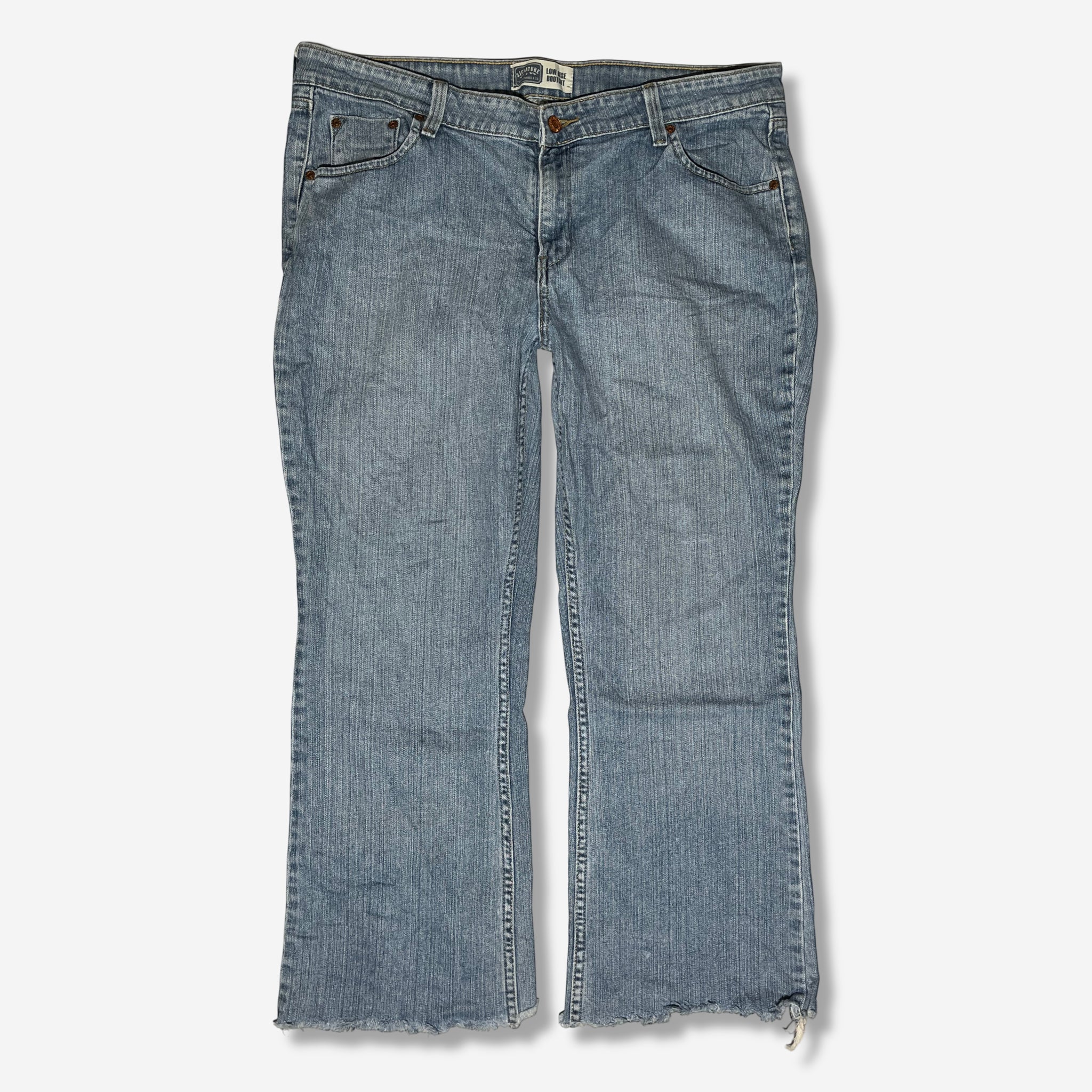 Low Rise Bootcut Jeans (W34 x L28) - Evinto