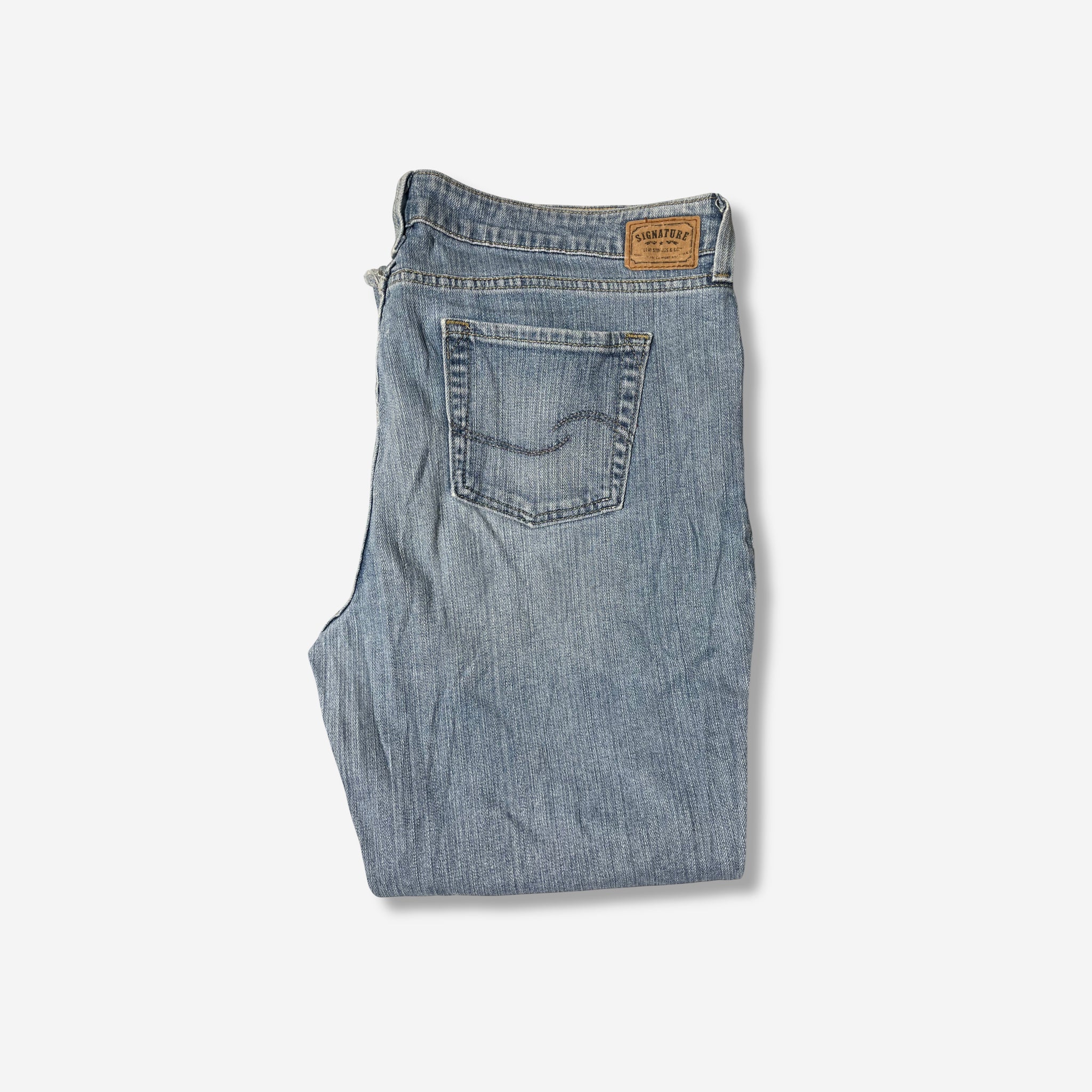Low Rise Bootcut Jeans (W34 x L28) - Evinto