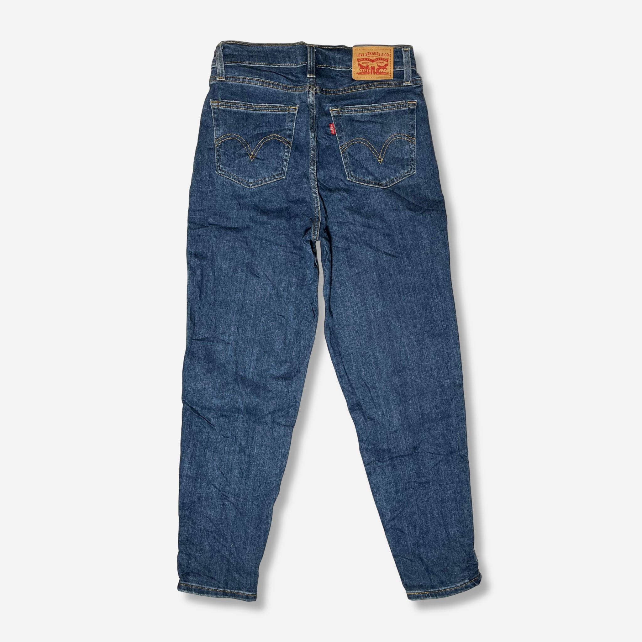 High Rise Boyfriend Jeans (W27 x L27) - Evinto
