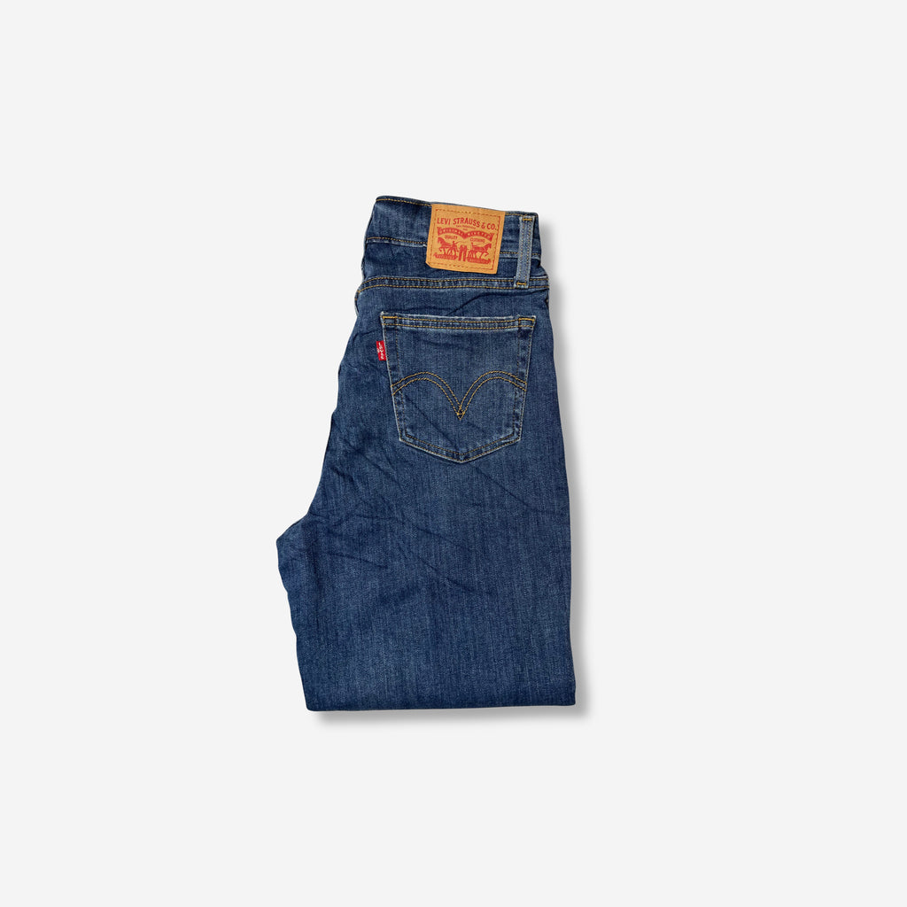 High Rise Boyfriend Jeans (W27 x L27) - Evinto