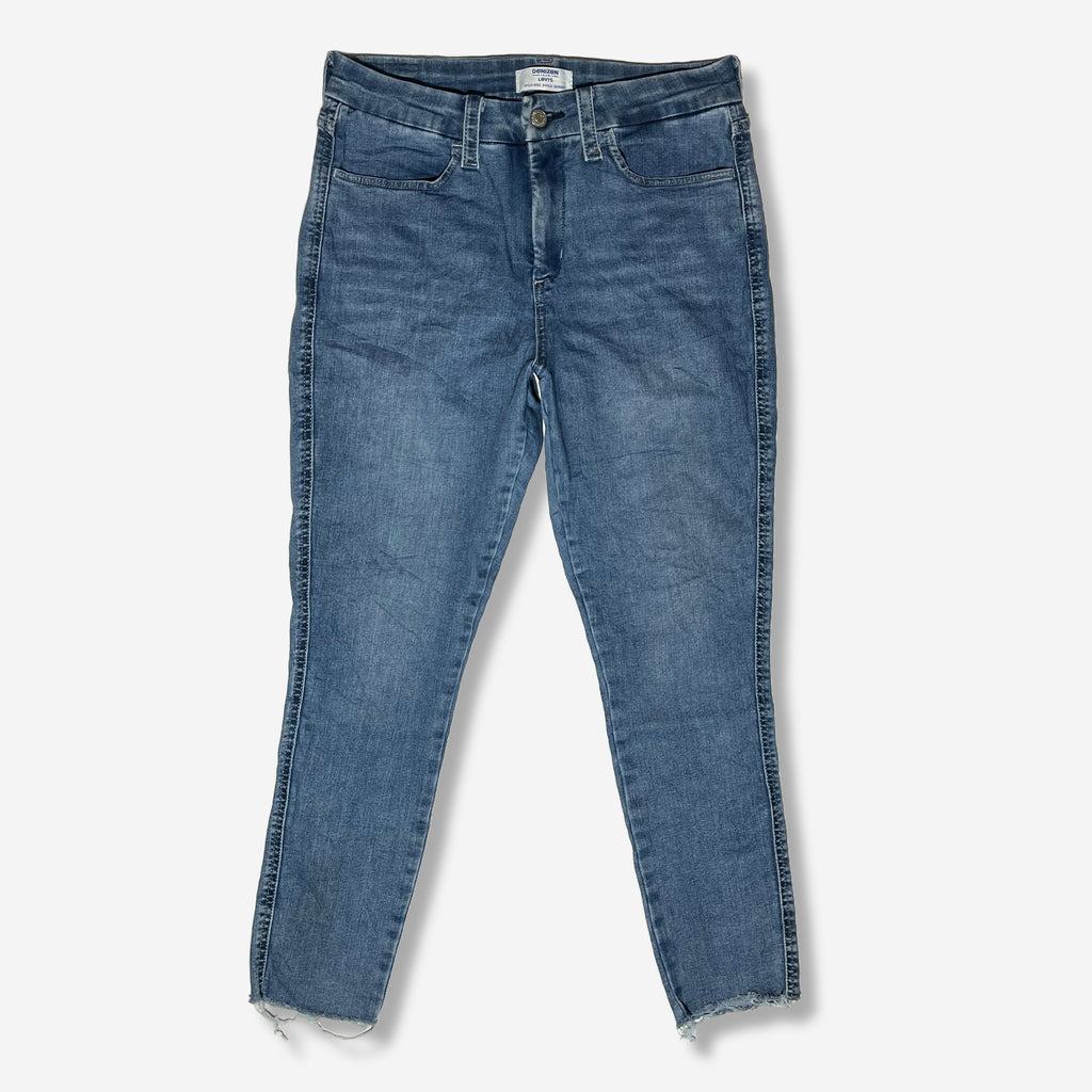 High Rise Ankle Skinny Jeans (W31 x L27) - Evinto