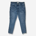 High Rise Ankle Skinny Jeans (W31 x L27) - Evinto