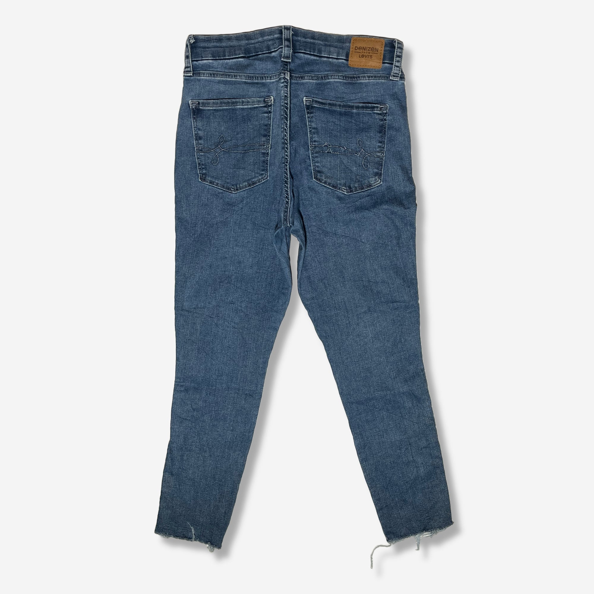 High Rise Ankle Skinny Jeans (W31 x L27) - Evinto