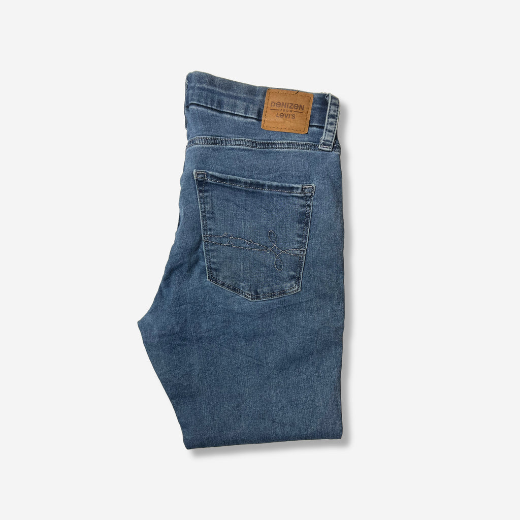 High Rise Ankle Skinny Jeans (W31 x L27) - Evinto