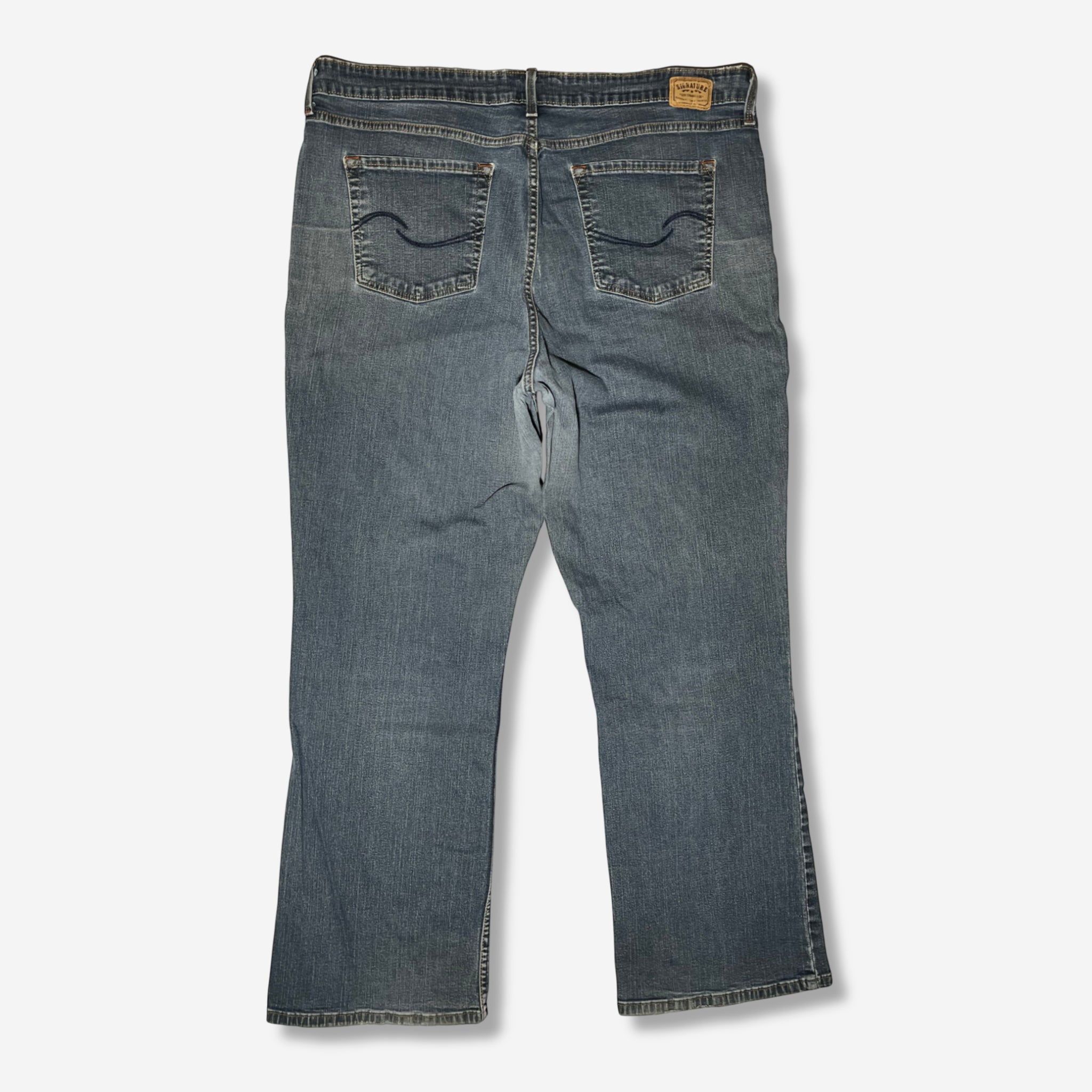 Mid Rise Bootcut Jeans (W38 x L30)