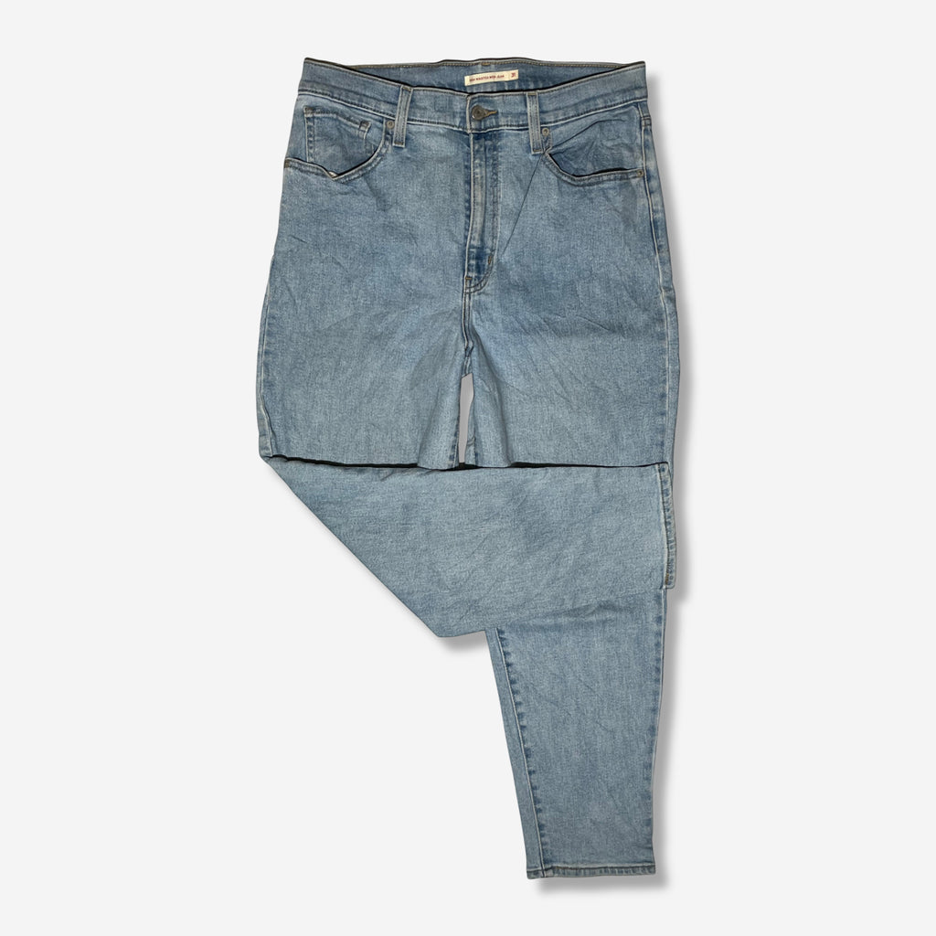 High Waisted Mom Jeans (W31 x L27) - Evinto