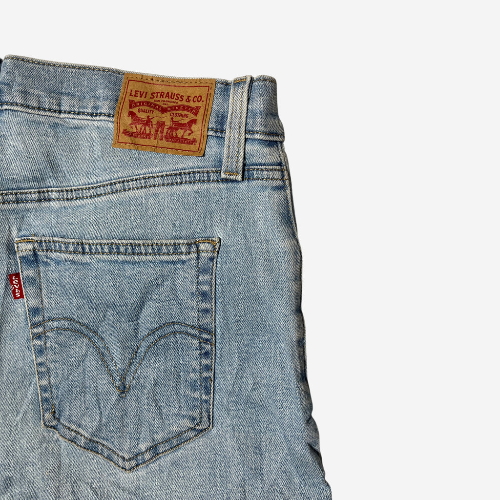 High Waisted Mom Jeans (W31 x L27) - Evinto