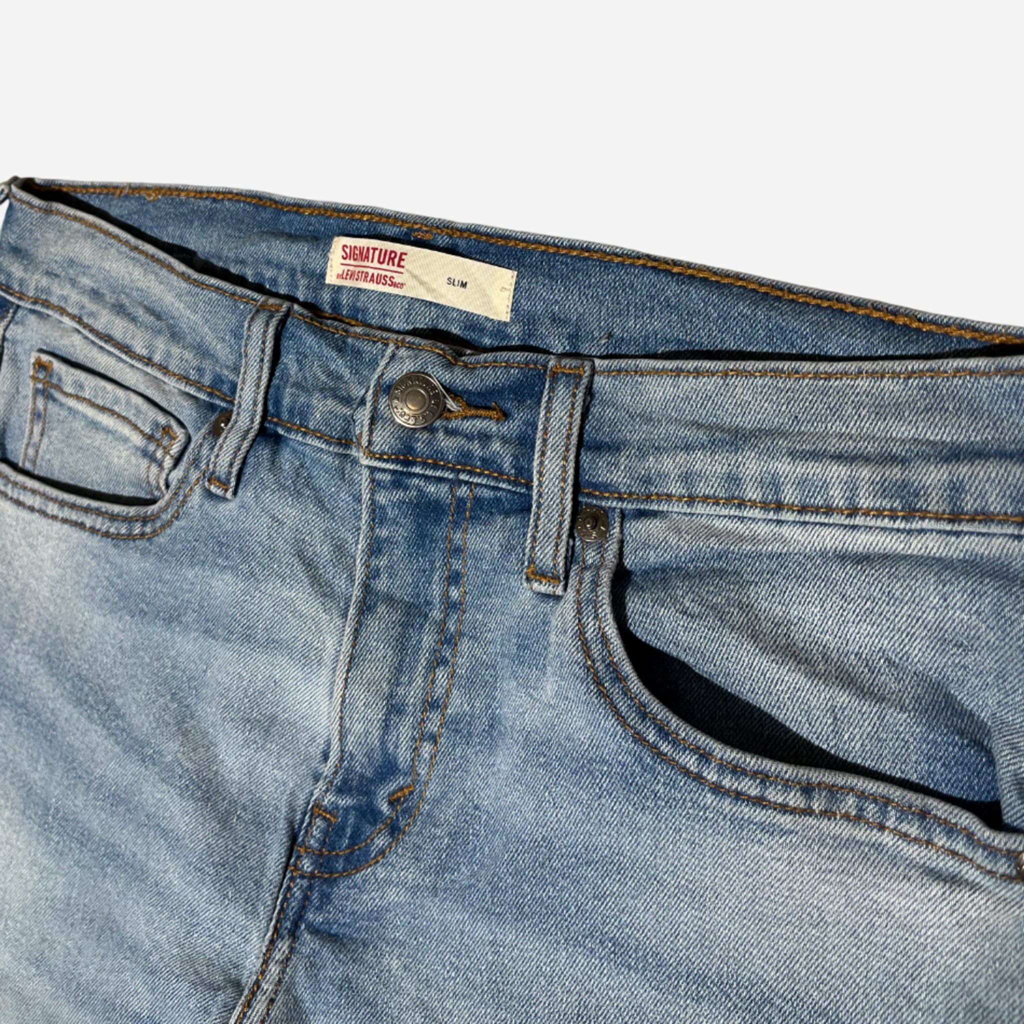 Slim Fit Jeans (W29 x L30) - Evinto