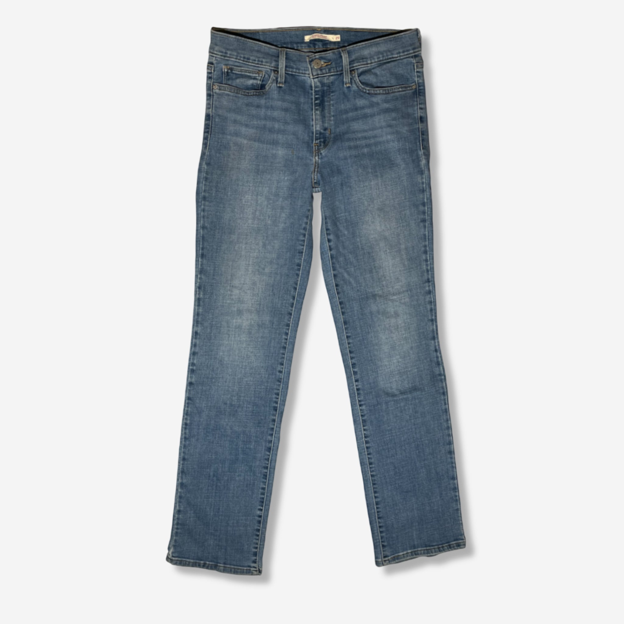 Slim Straight Fit Jeans (W29 x L32) - Evinto
