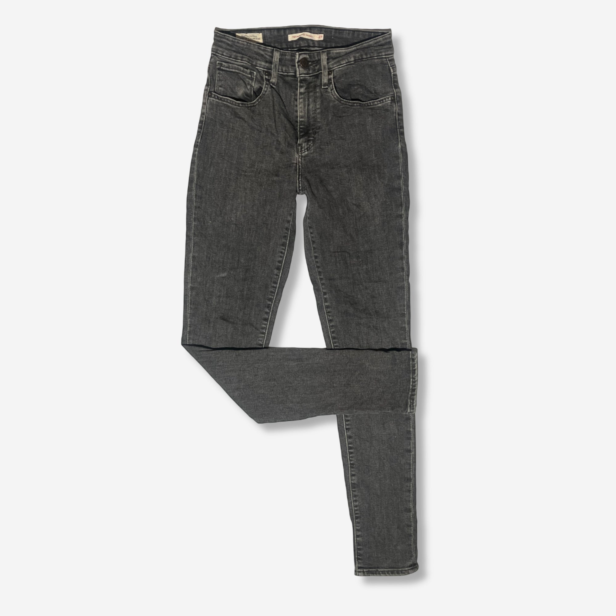 721' High Rise Skinny Jeans (W27 x L30) - Evinto