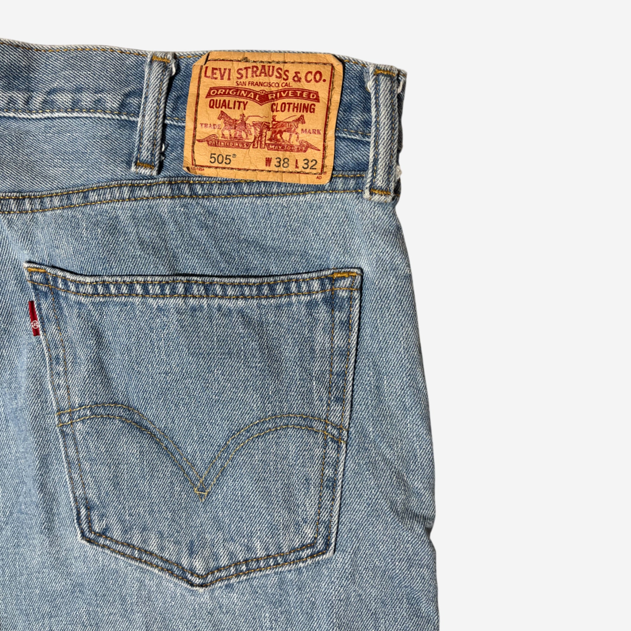 505' Straight Fit Jeans (W38 x L32)