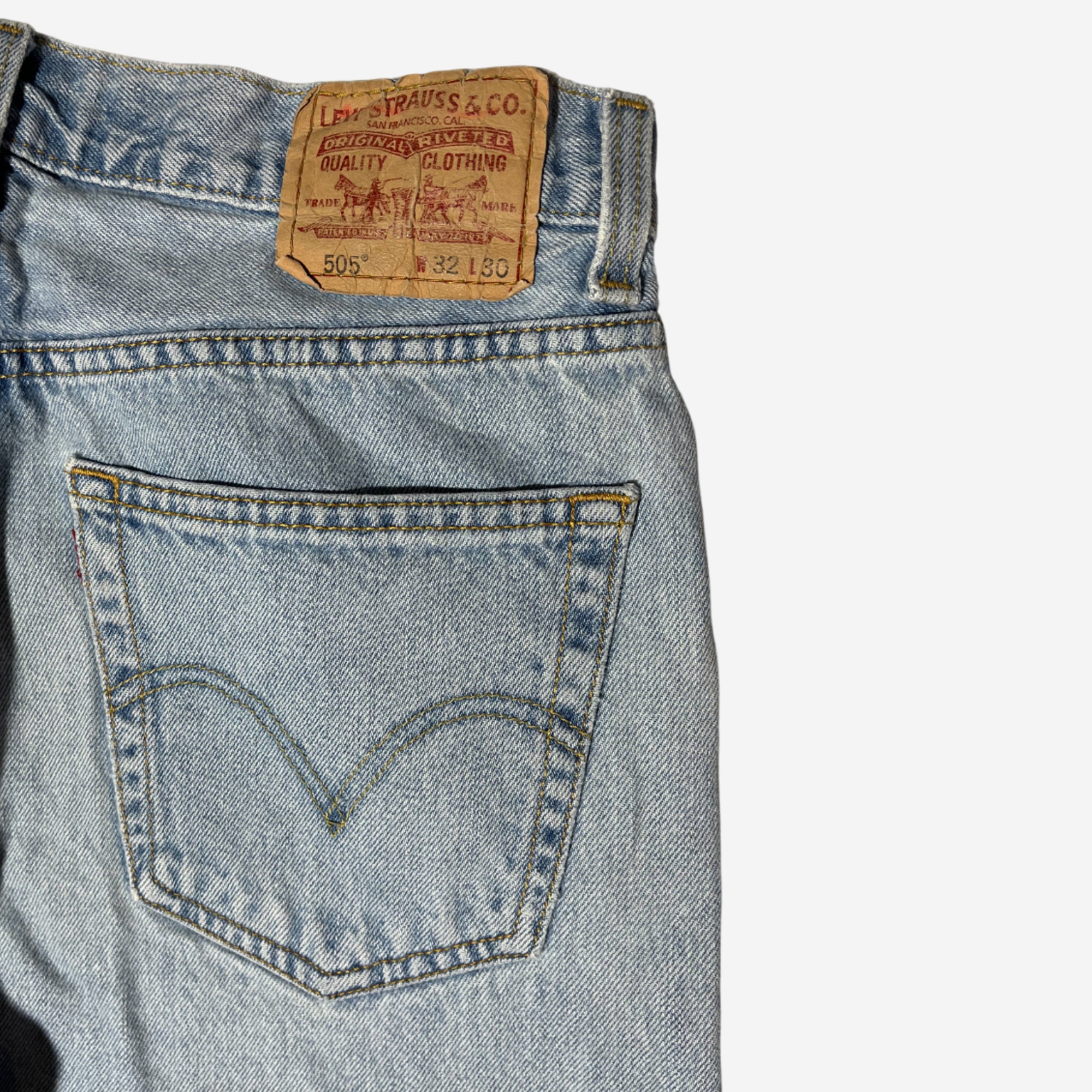 505' Regular Fit Jeans (W32 x L30)